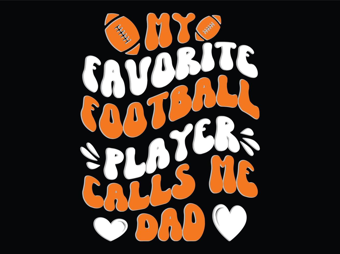 Football t-shirt design file vector