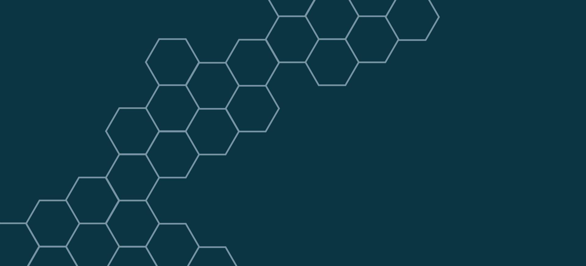 panal de fondo hexagonal vector