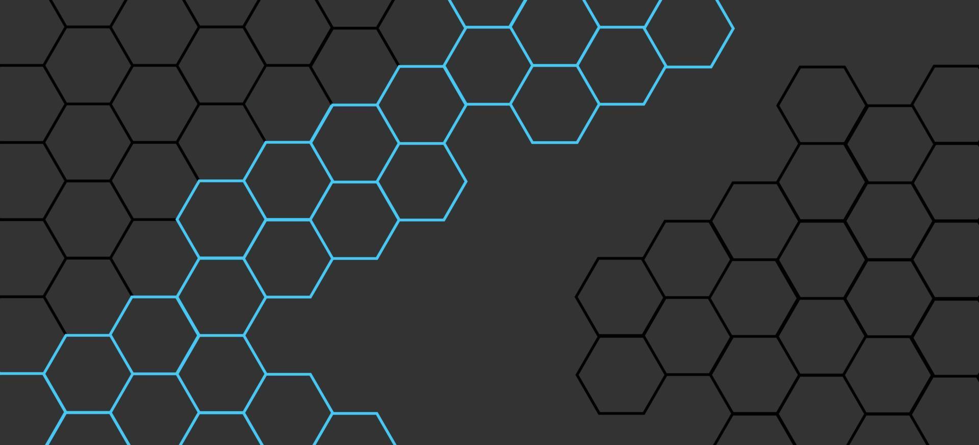 Hexagonal background honeycomb vector
