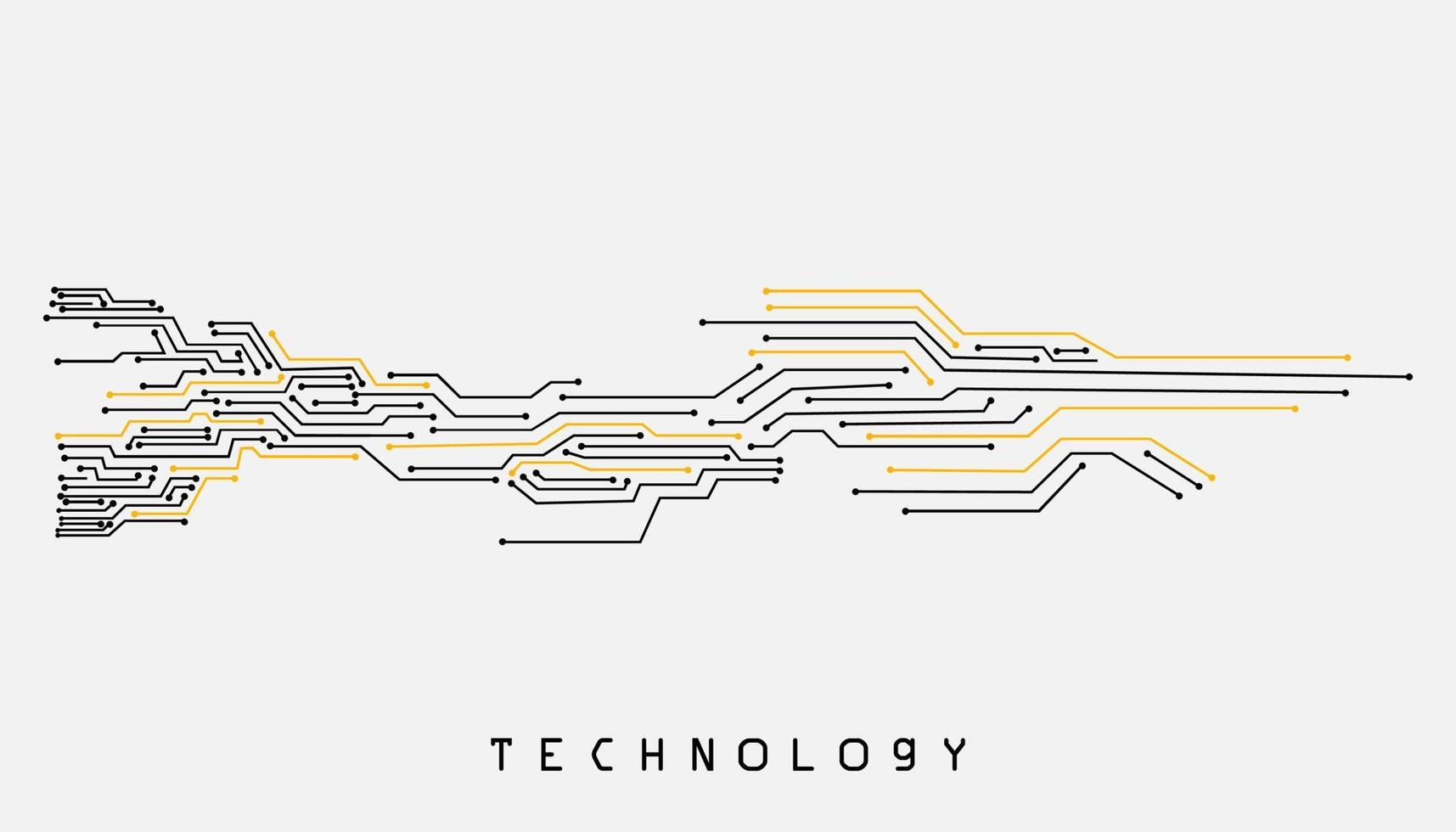 Ultramodern Microchip background vector illustration. Vector wallpaper