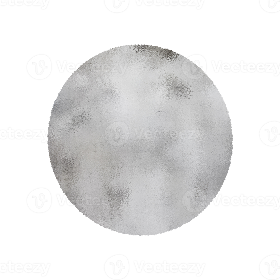 Silver Metallic Circle Background 13214692 PNG