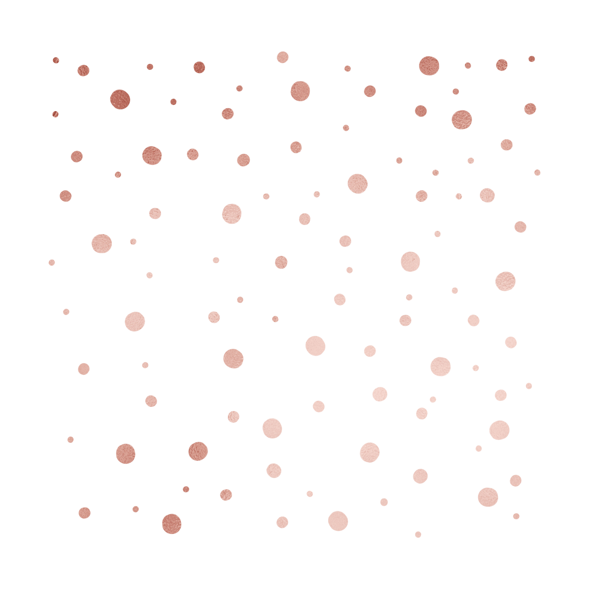 Rose Gold Metallic Dots 13214712 PNG