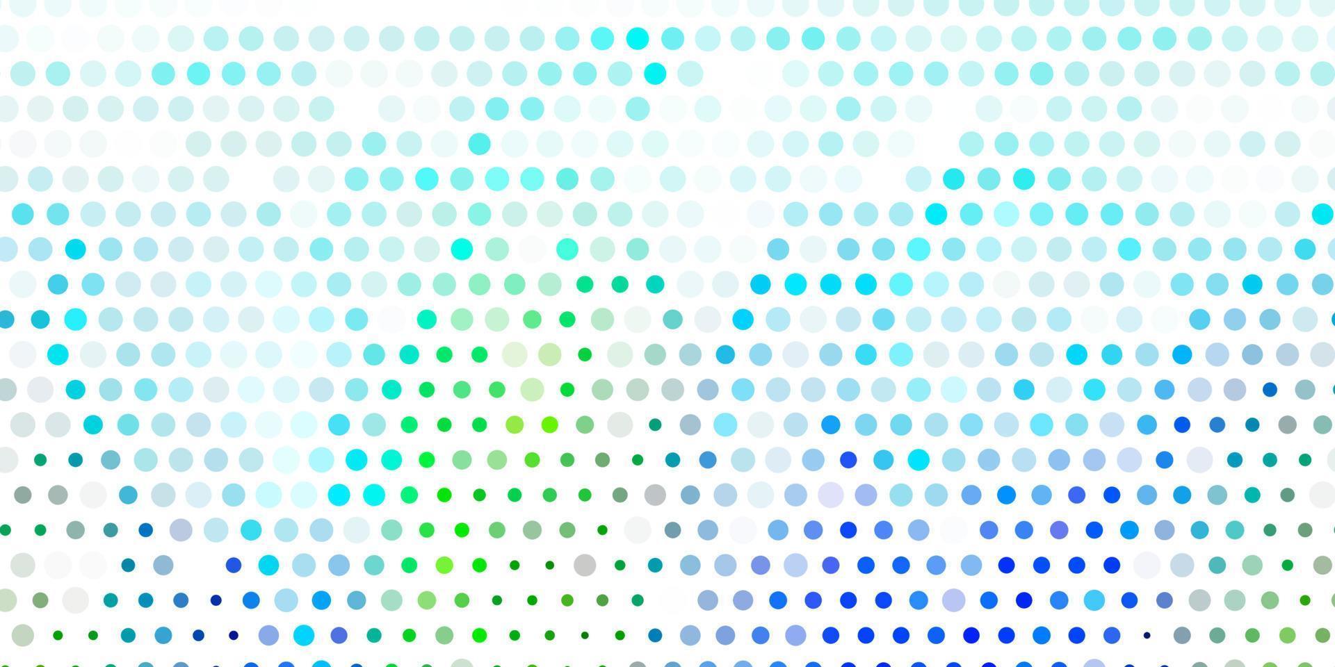 Light blue, green vector texture with disks.