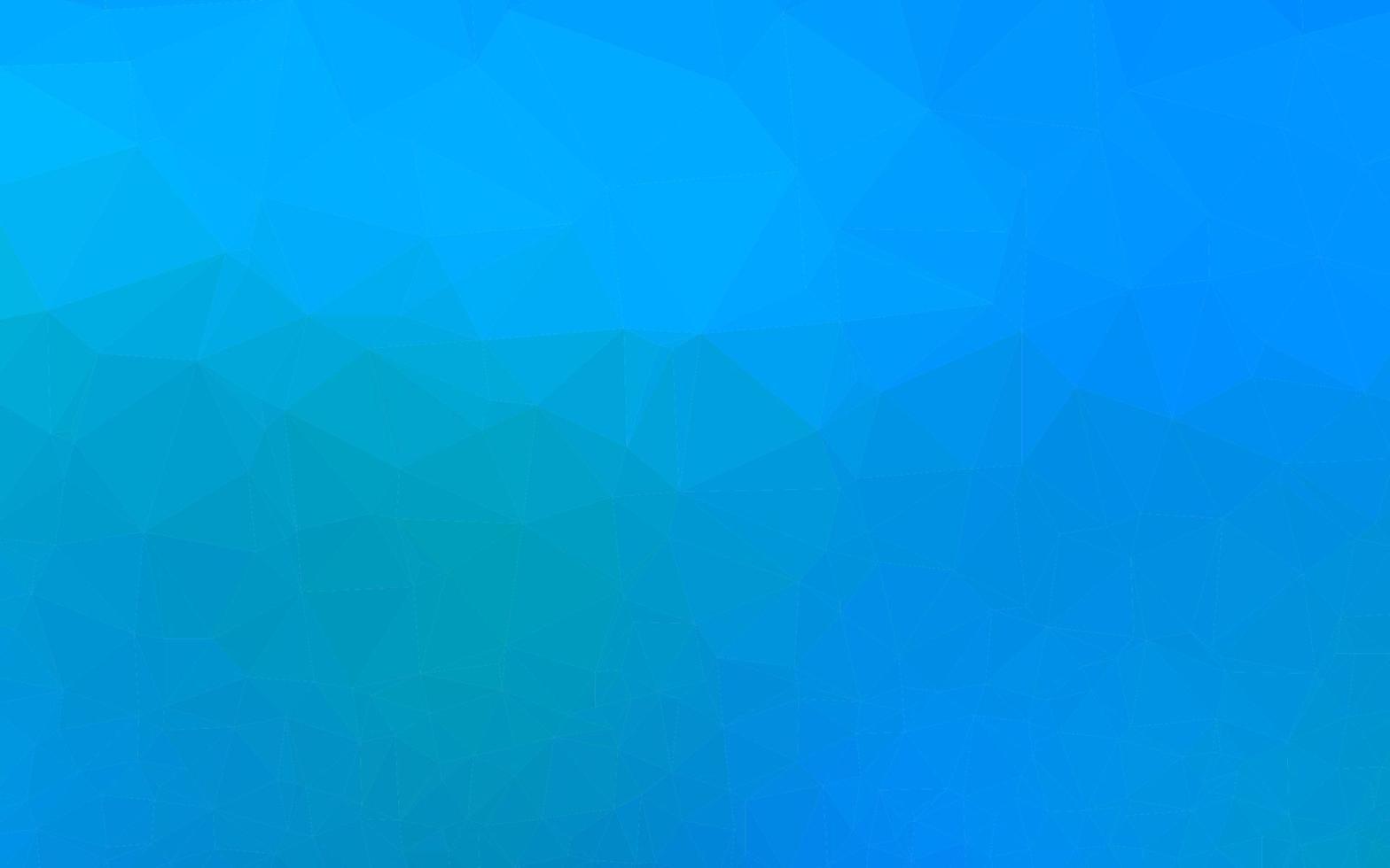 Light BLUE vector polygonal background.