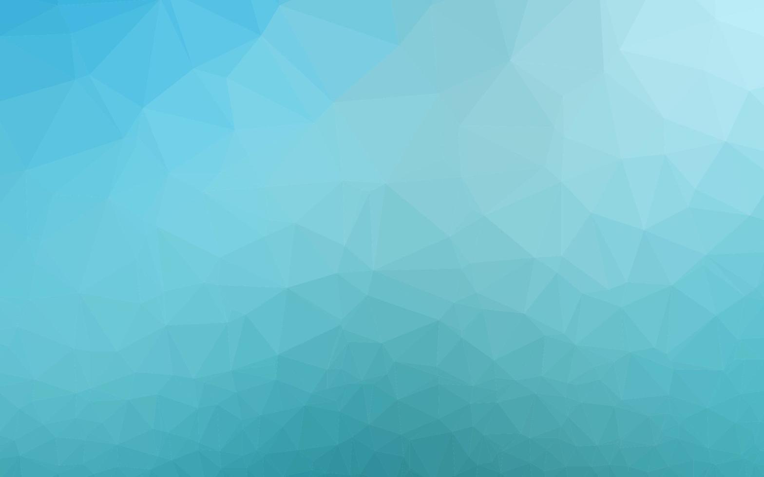 Light BLUE vector shining triangular pattern.