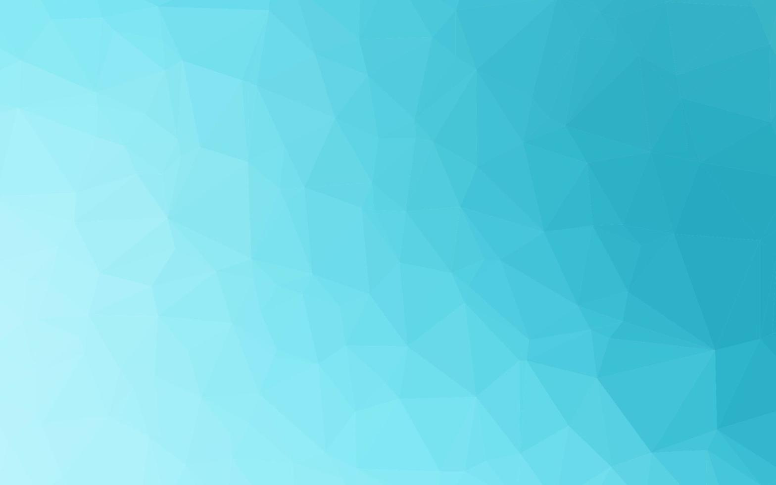 Light BLUE vector abstract mosaic pattern.