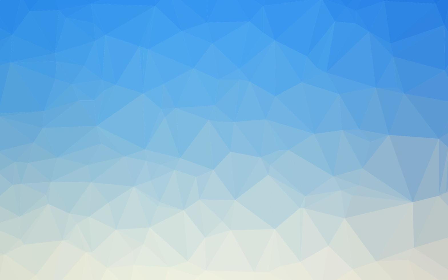 textura de mosaico de triángulo de vector azul claro.