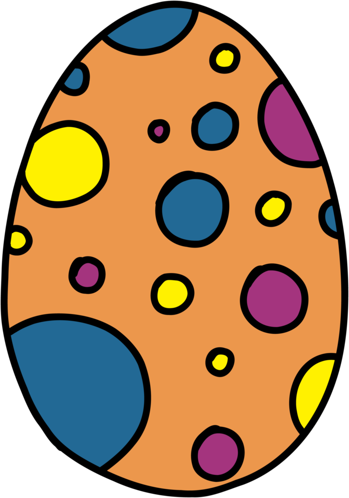 simplicity easter egg freehand drawing png