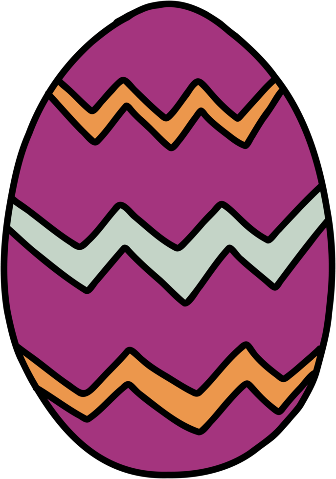 simplicity easter egg freehand drawing png