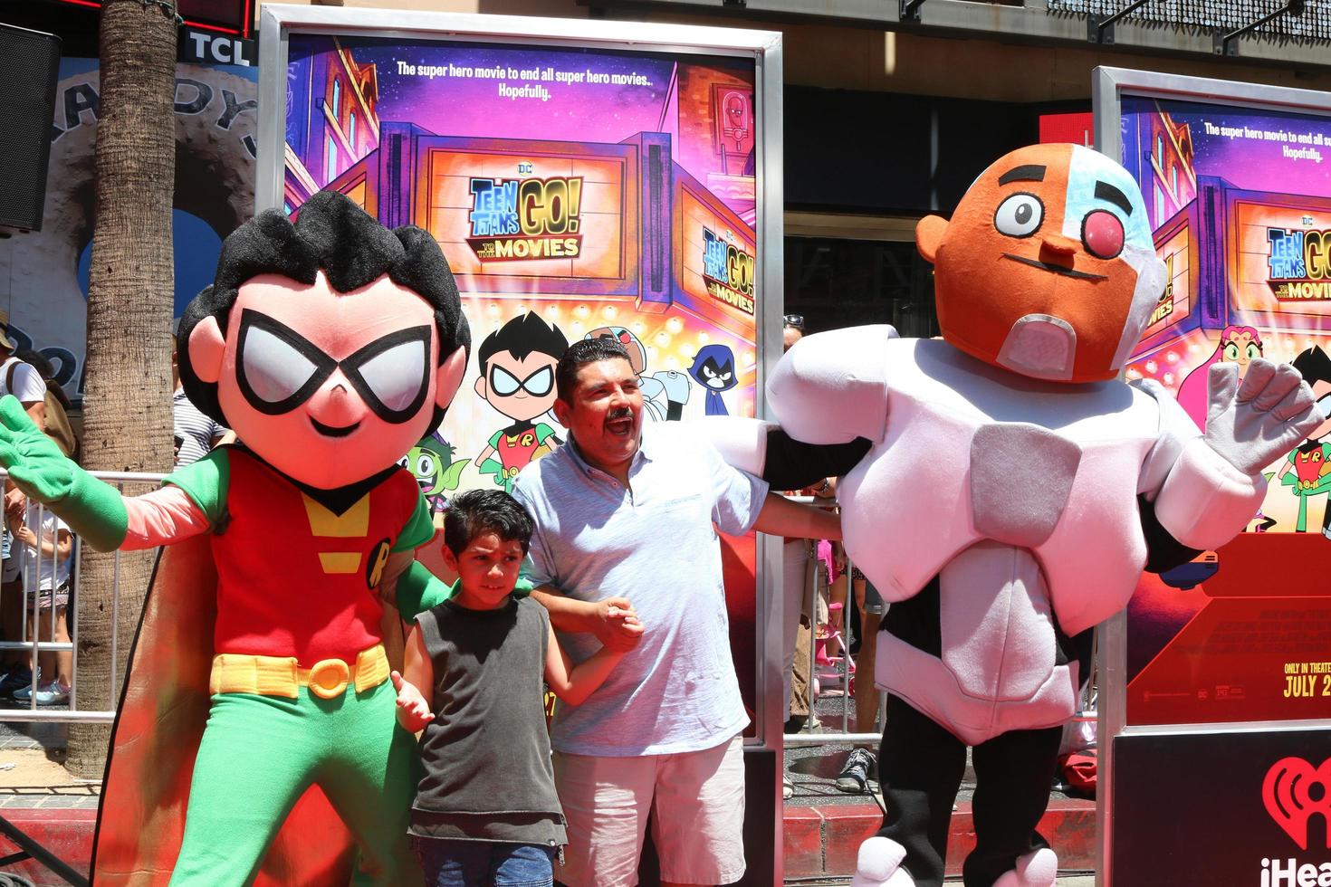 LOS ANGELES - JUL 22   Guillermo Rodriguez, Son at the  Teen Titans Go  To the Movies  Premiere on the TCL Chinese Theater IMAX on July 22, 2018 in Los Angeles, CA photo