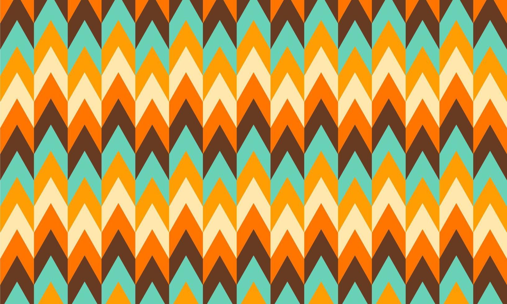 Abstract Retro Vintage Color Pattern Wallpaper Background vector