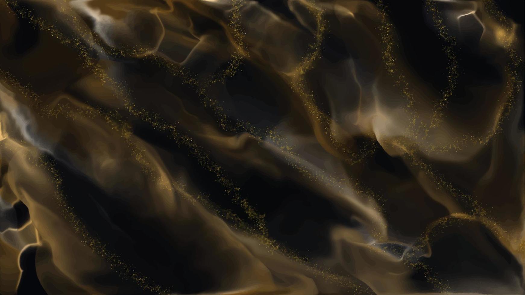 fondo de patrón de piedra de mármol natural dorado. papel pintado abstracto de los azulejos de la pared de la cerámica del blac vector