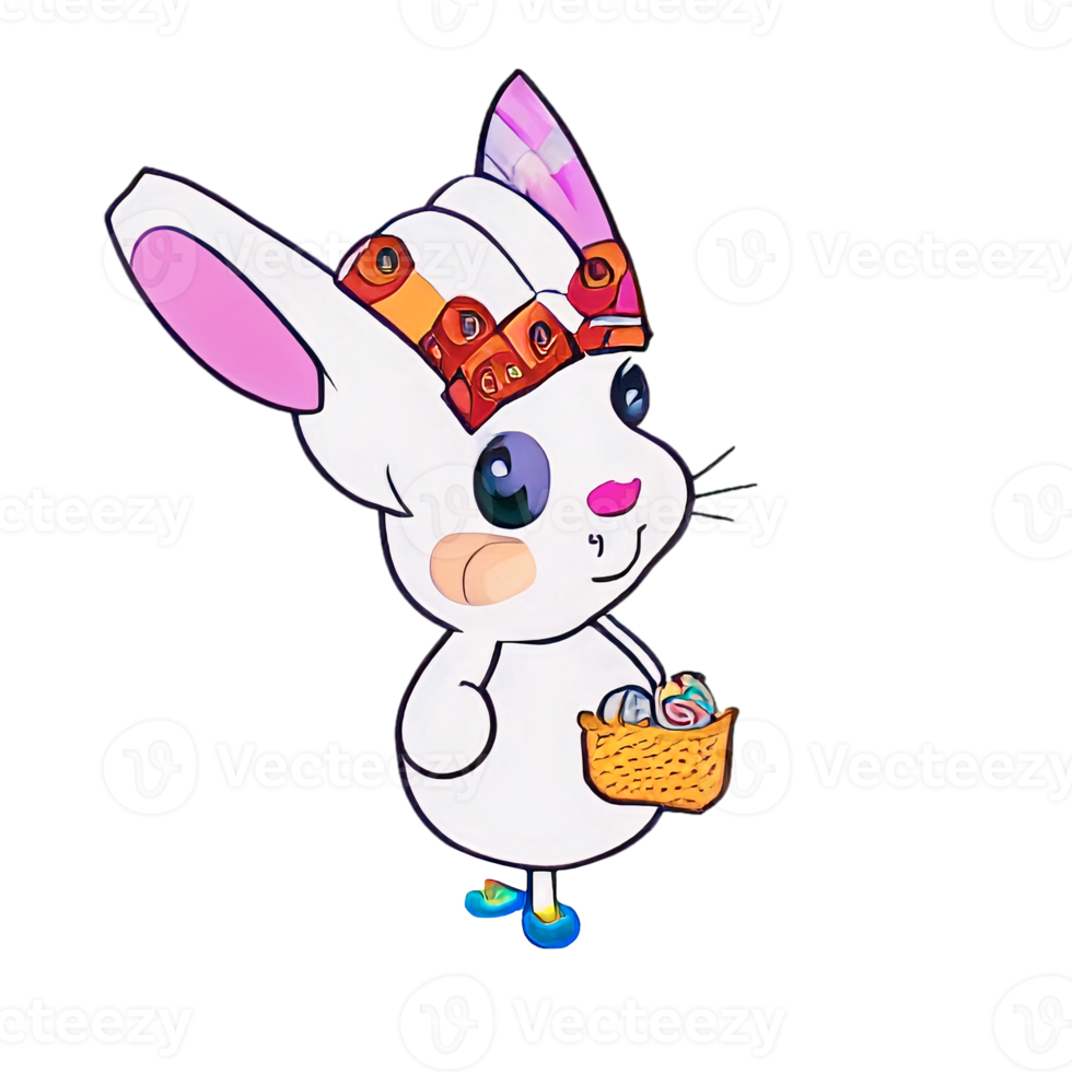 cute bunny cartoon png