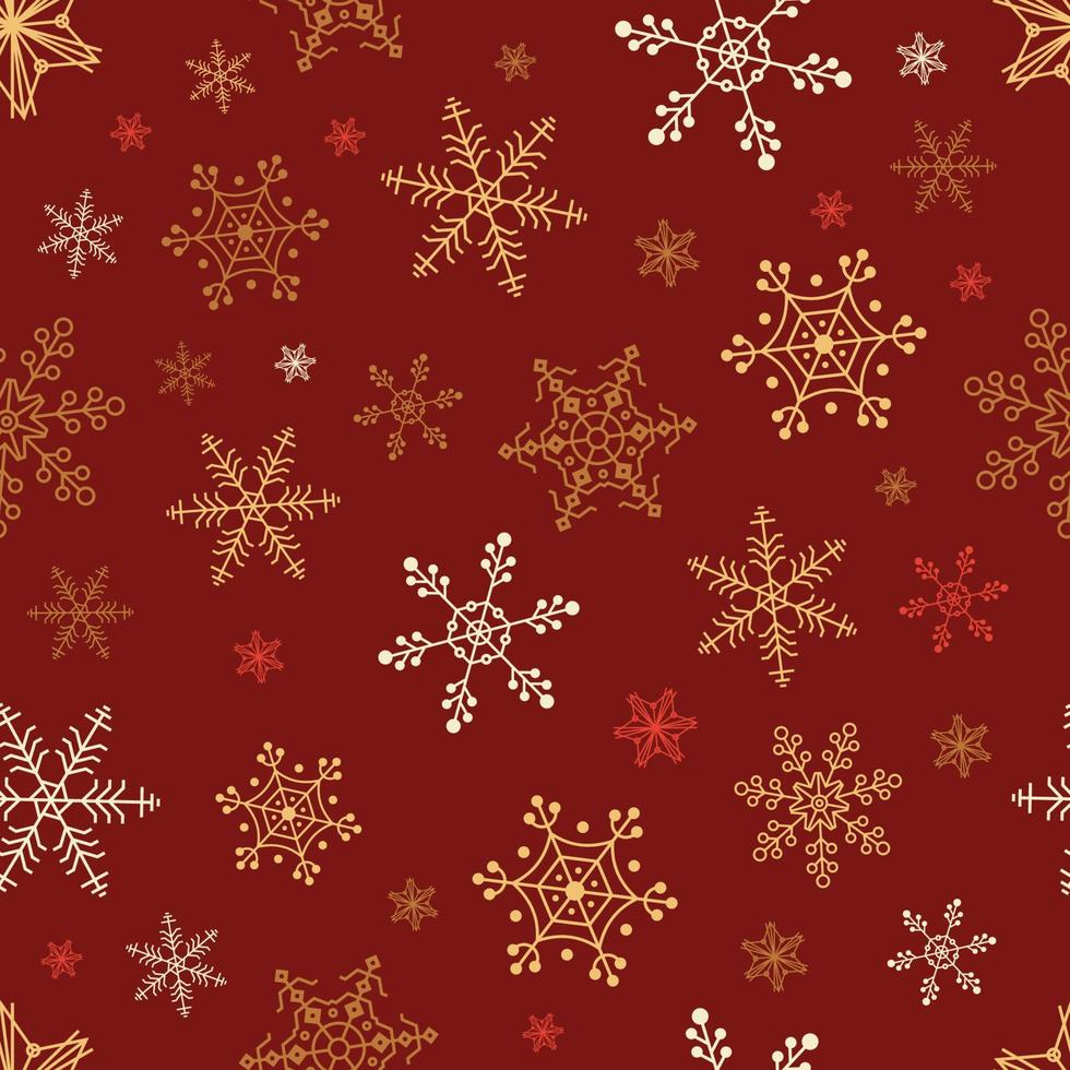 Fondo transparente de copo de nieve vector