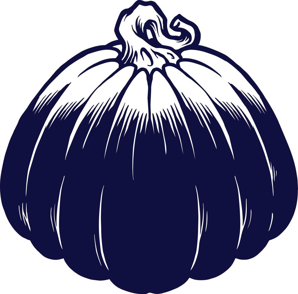 Jack O Lantern Silhouette vector