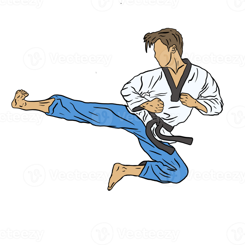 karate icon illustration png