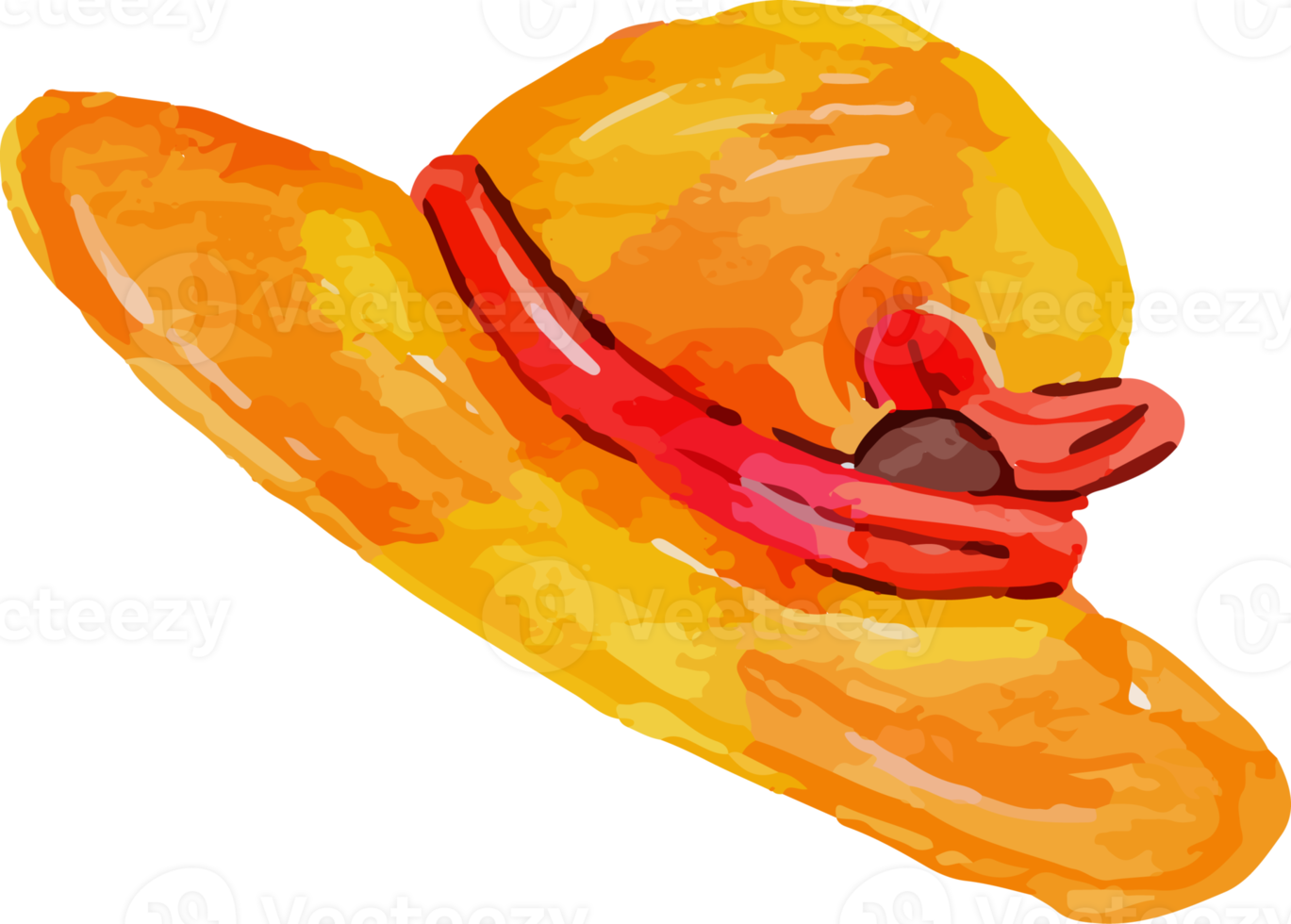 pamela hatt vattenfärg illustration klämma konst png