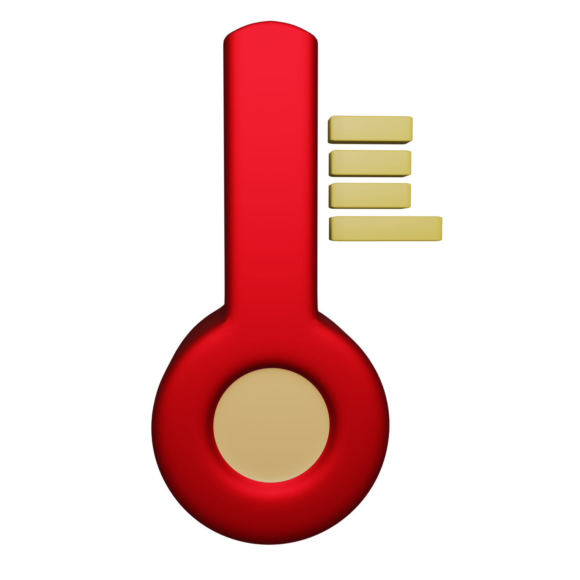 Free ícone 3d de termostatos, perfeito para adicionar elementos ao seu