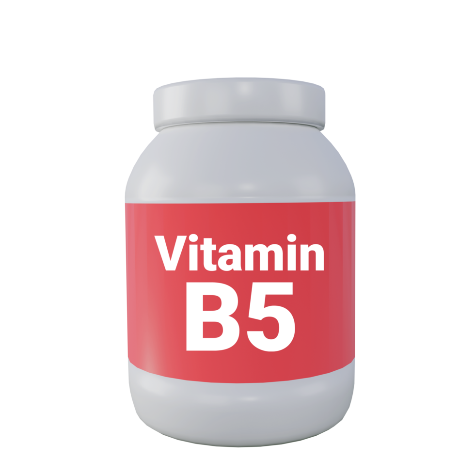 vitamin 3d png rendering