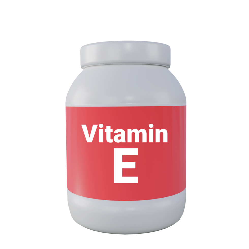 vitamin 3d png rendering