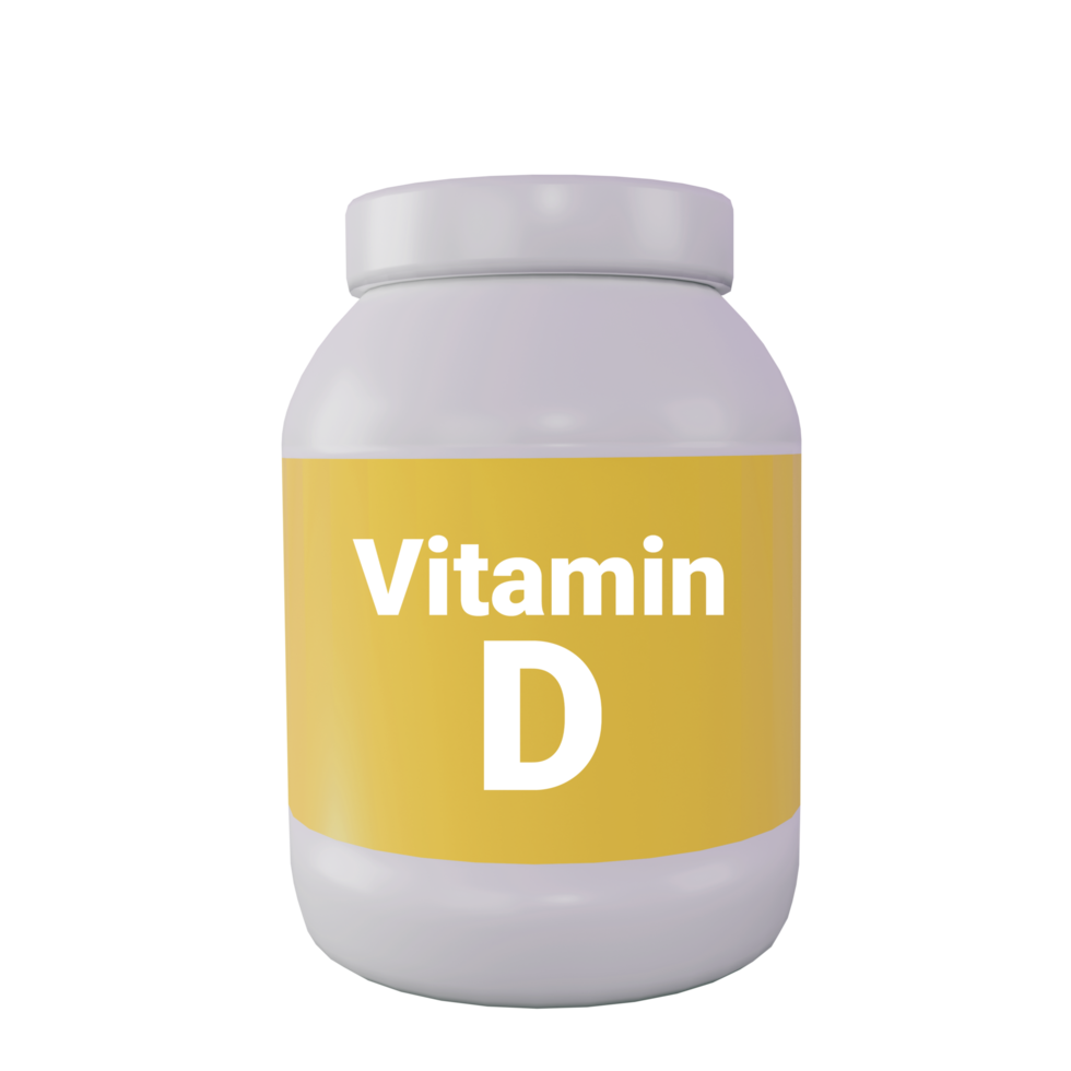 vitamine 3d PNG renderen