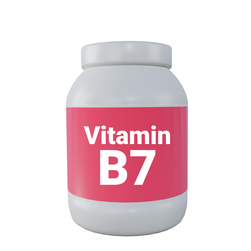 vitamin 3d png rendering