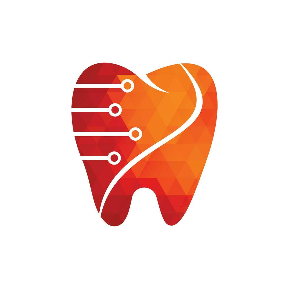 Dental Technology logo designs concept vector, Dental logo designs template. vector