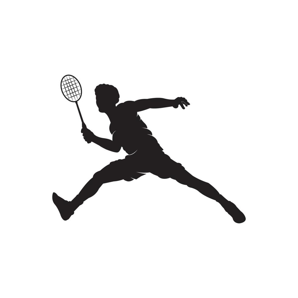 vector de icono de bádminton