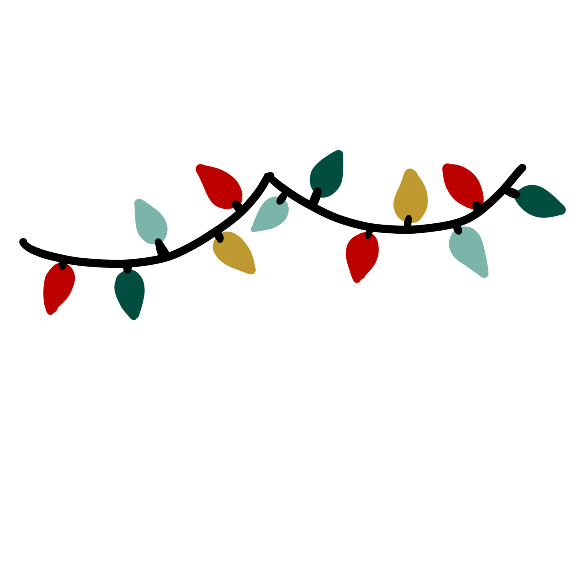 lindas luces de navidad 13219941 PNG