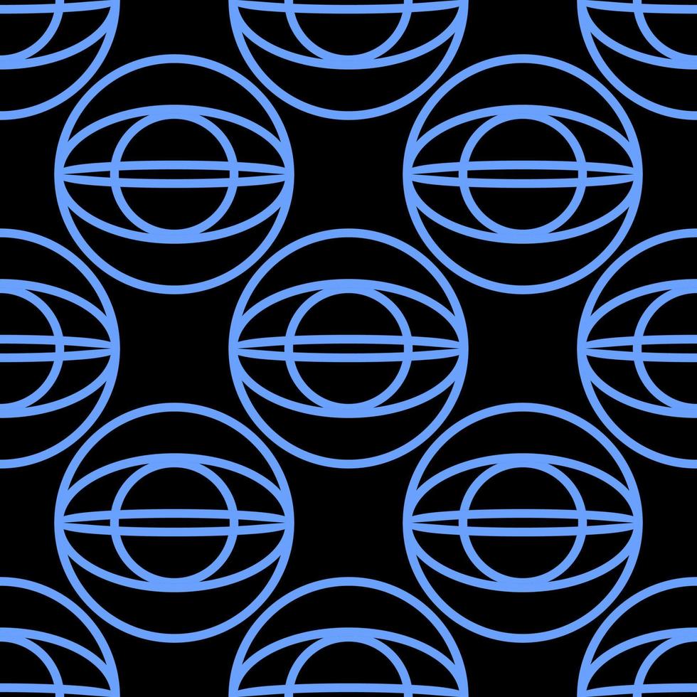 abstraction circles seamless pattern. colored background ovals vector