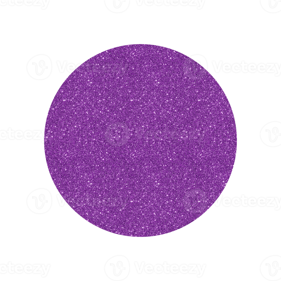 Purple Glitter Circle Background png