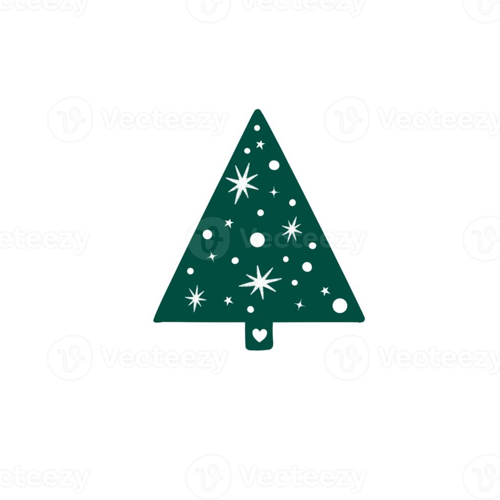 Green Christmas Tree png