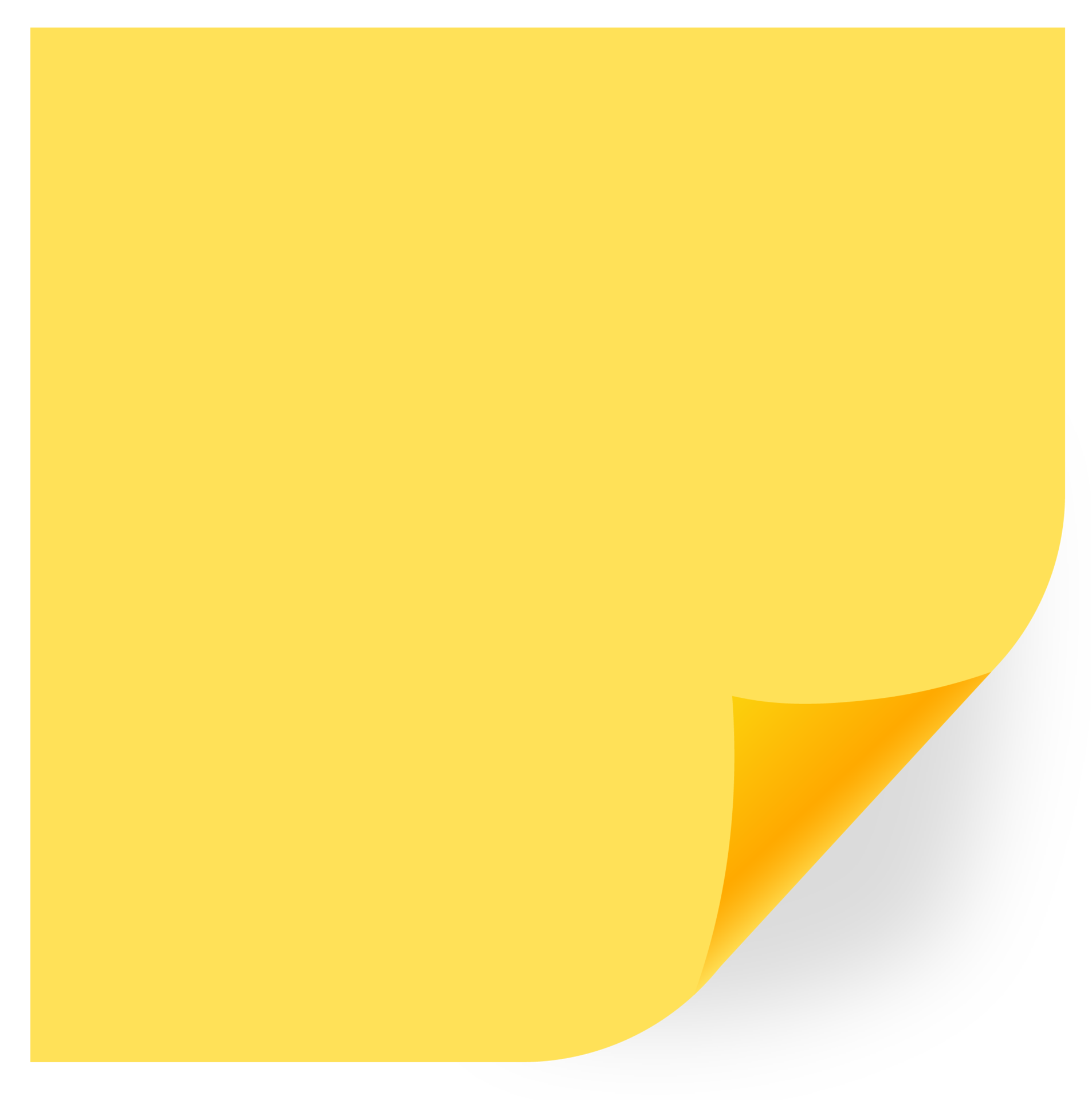 yellow post it png