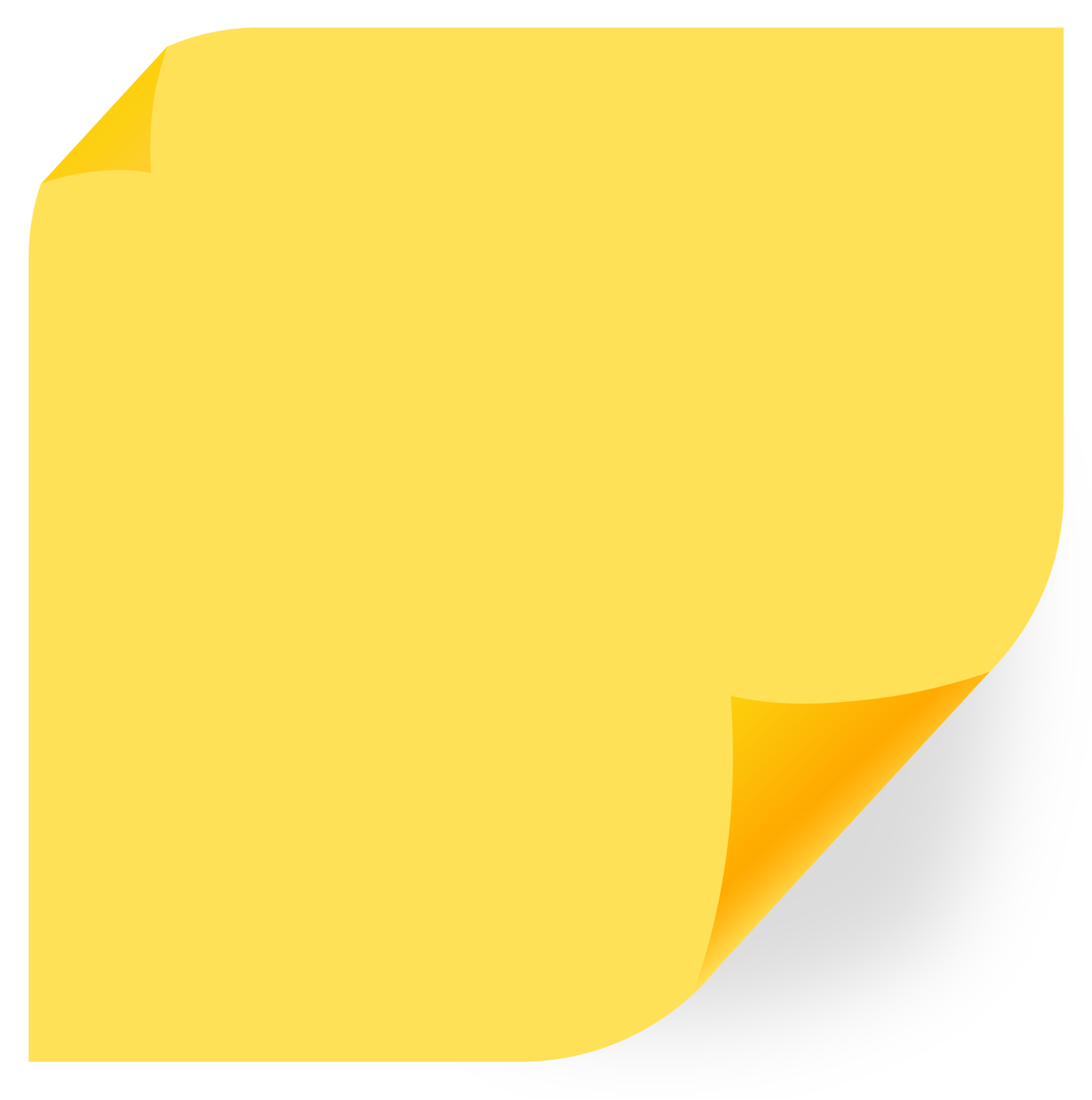 Sticky note paper in yellow colors. Reminder square illustration