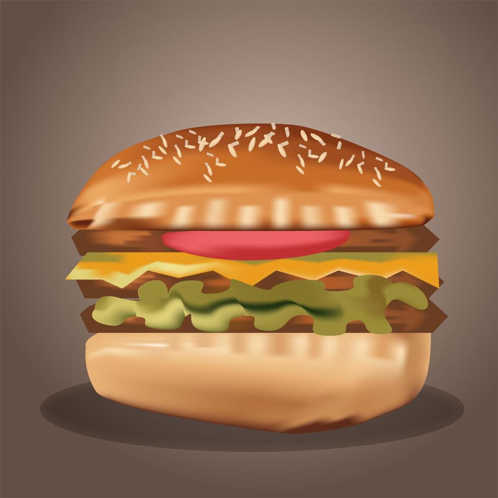 Realistic Burger Vector