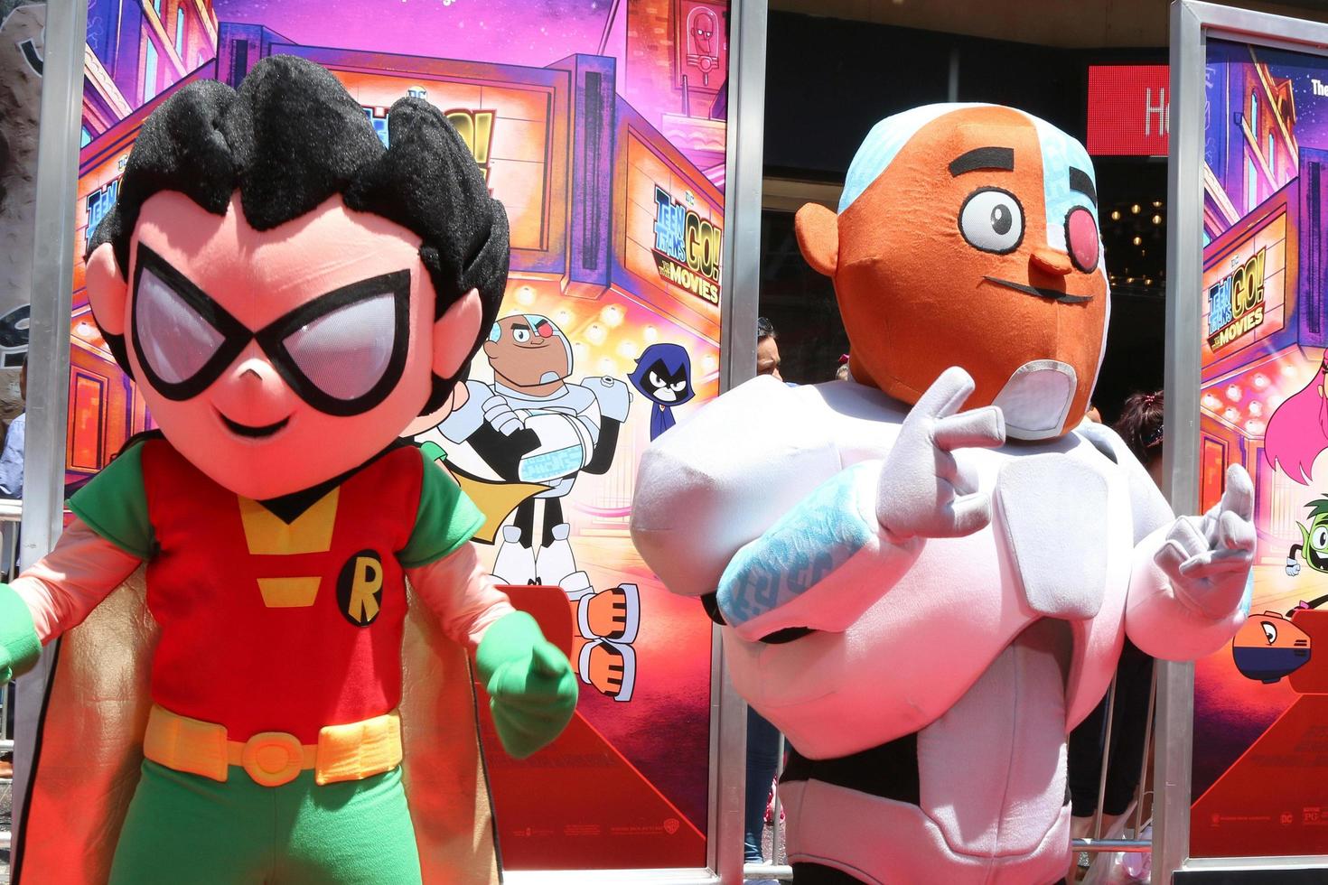LOS ANGELES, JUL 22 - Charachters, Atmosphere at the  Teen Titans Go  To the Movies  Premiere on the TCL Chinese Theater IMAX on July 22, 2018 in Los Angeles, CA photo