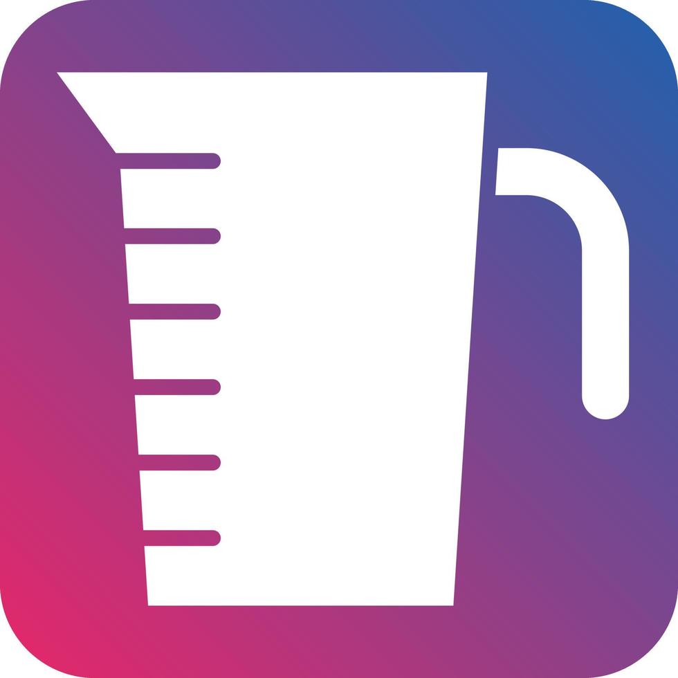 Measuring Cup Icon Style vector