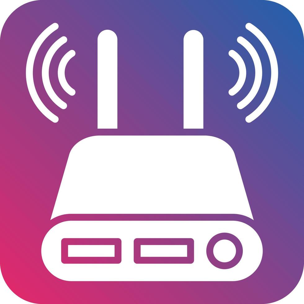 Modem Icon Style vector