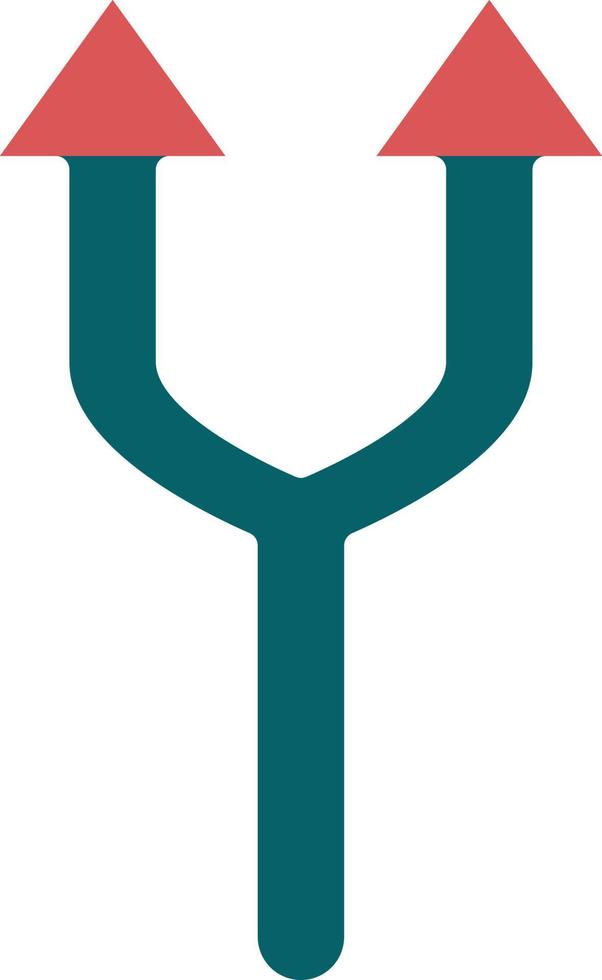 Split Icon Style vector