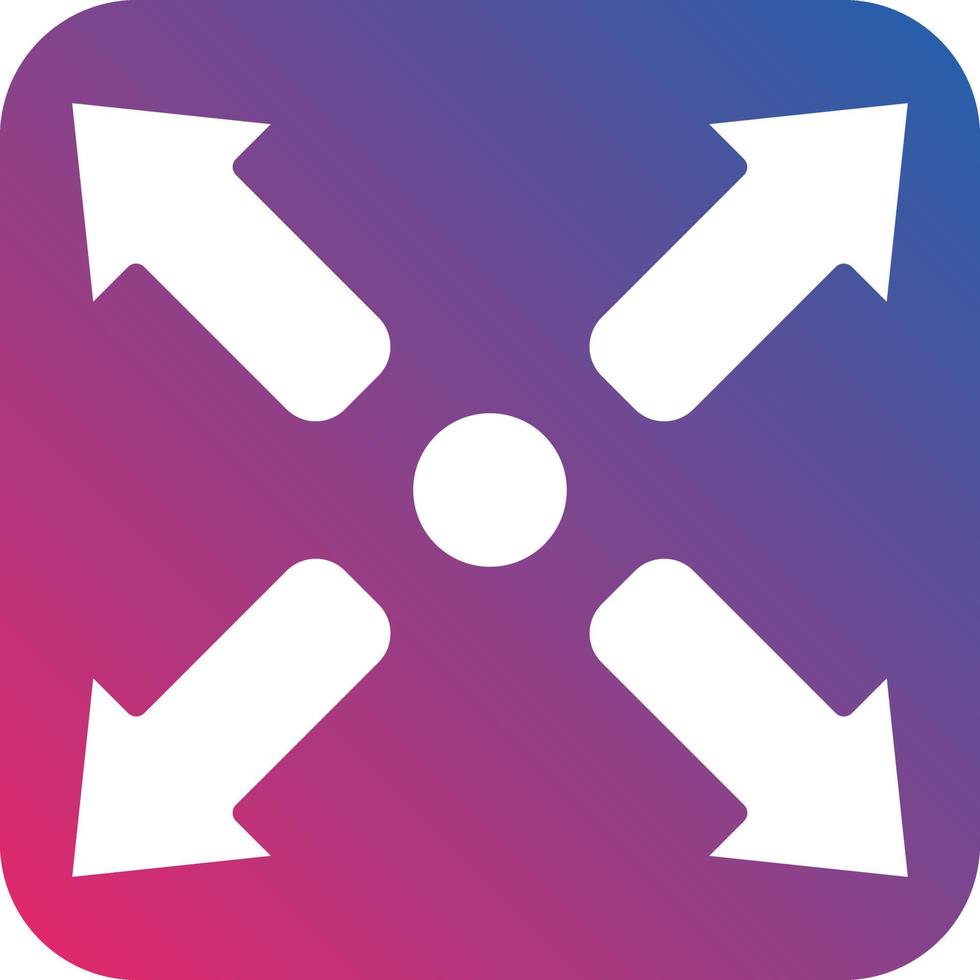Expand Icon Style vector