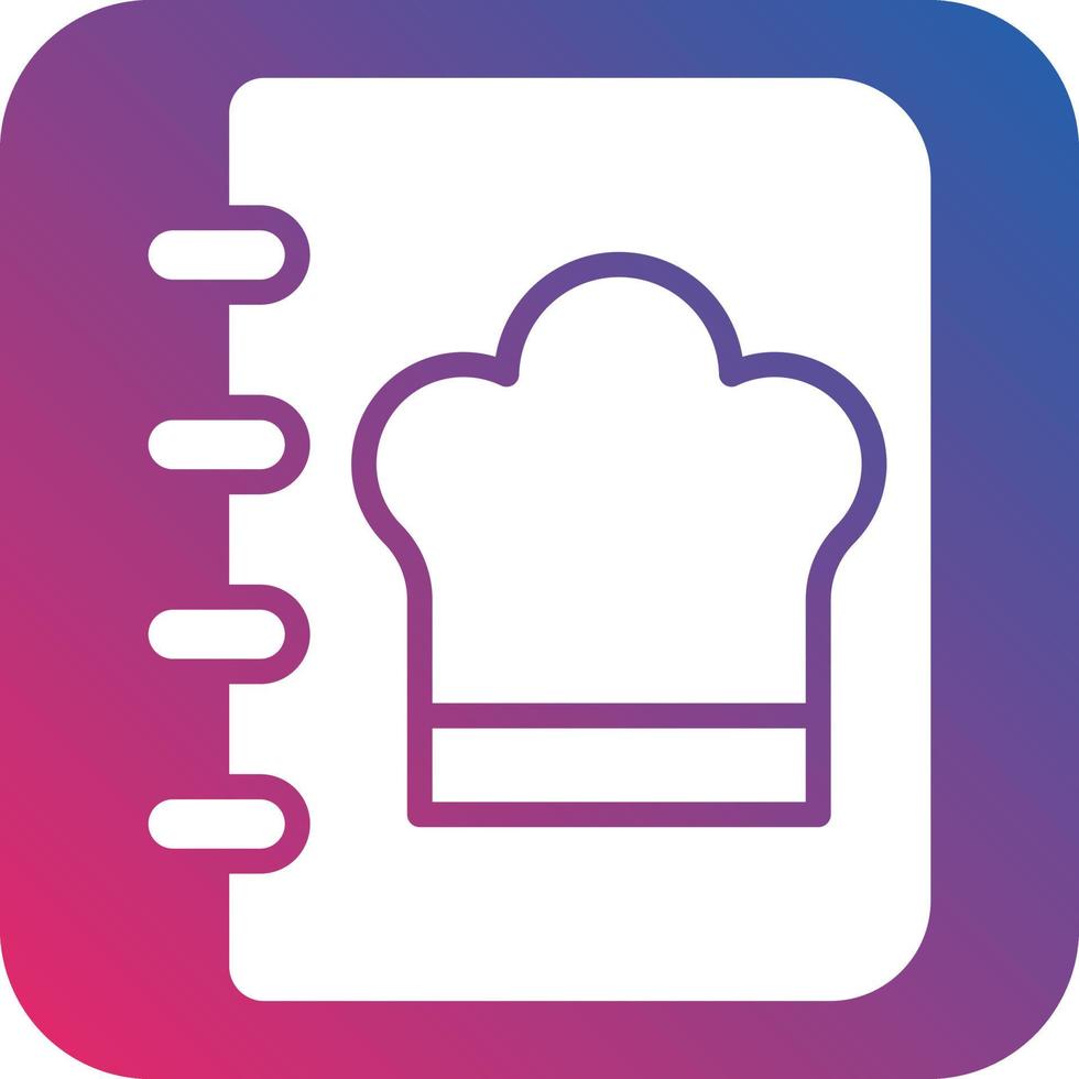 Cookbook Icon Style vector