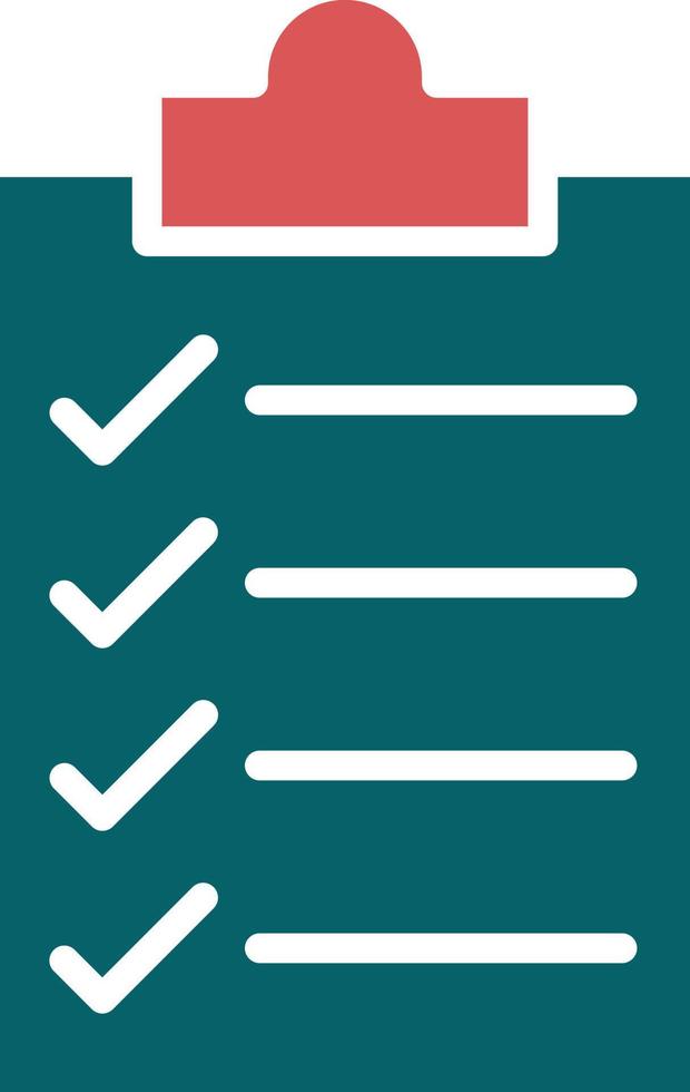 checklist Icon Style vector