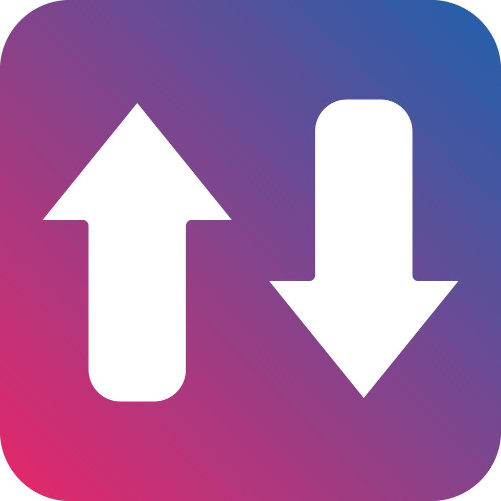 Opposite Arrow Icon Style vector
