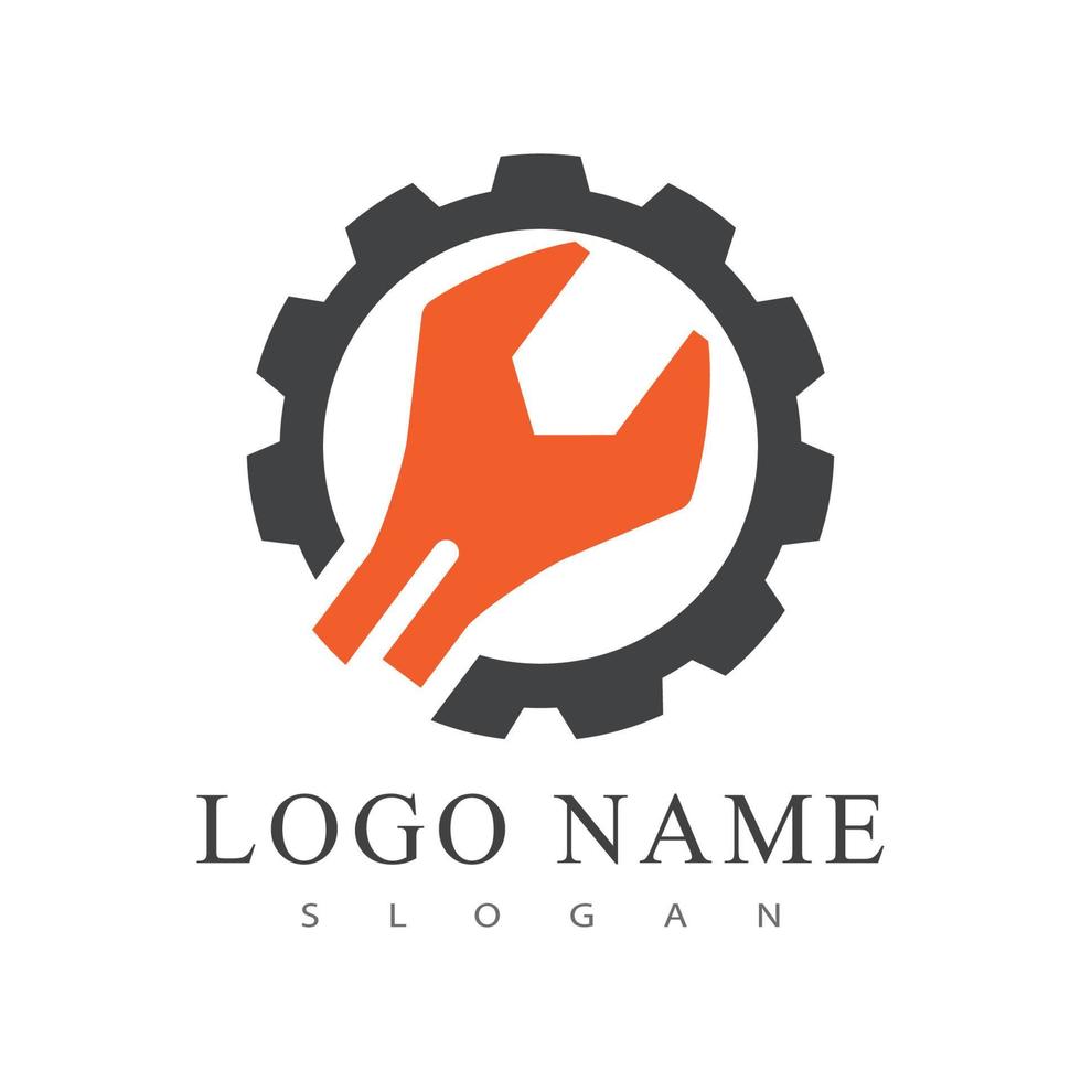 Service  Logo Template vector  illustration design