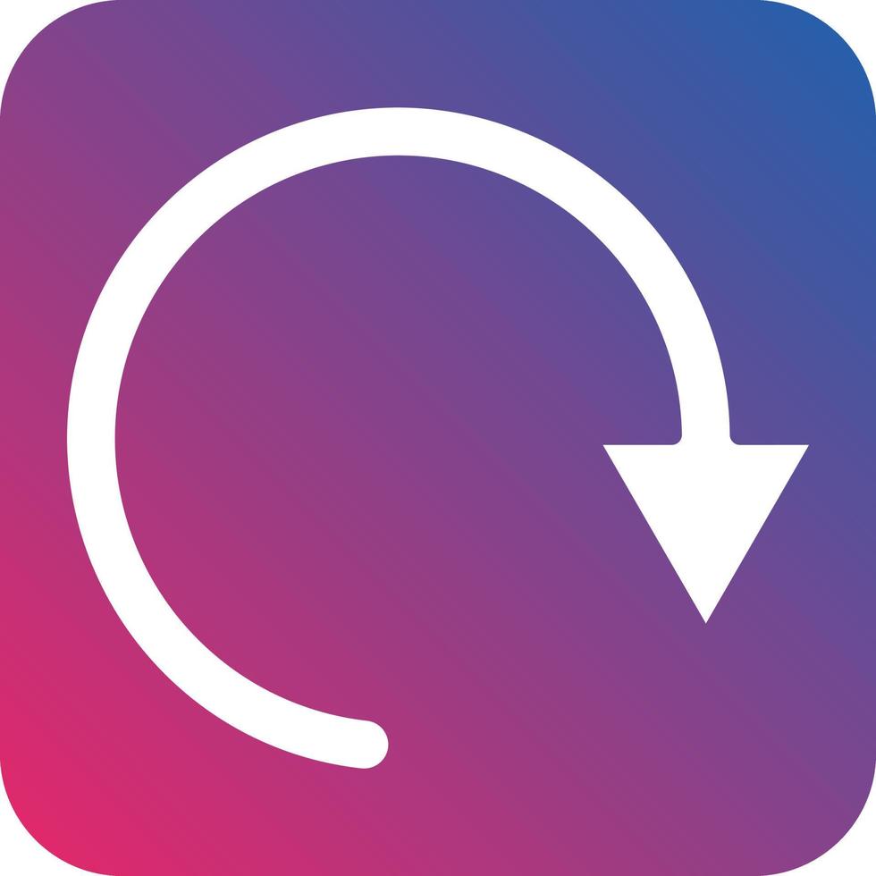 Redo Icon Style vector