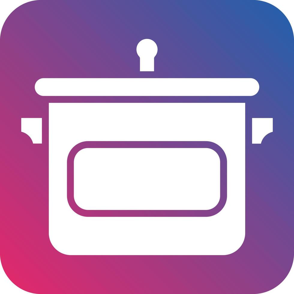 Pot Icon Style vector