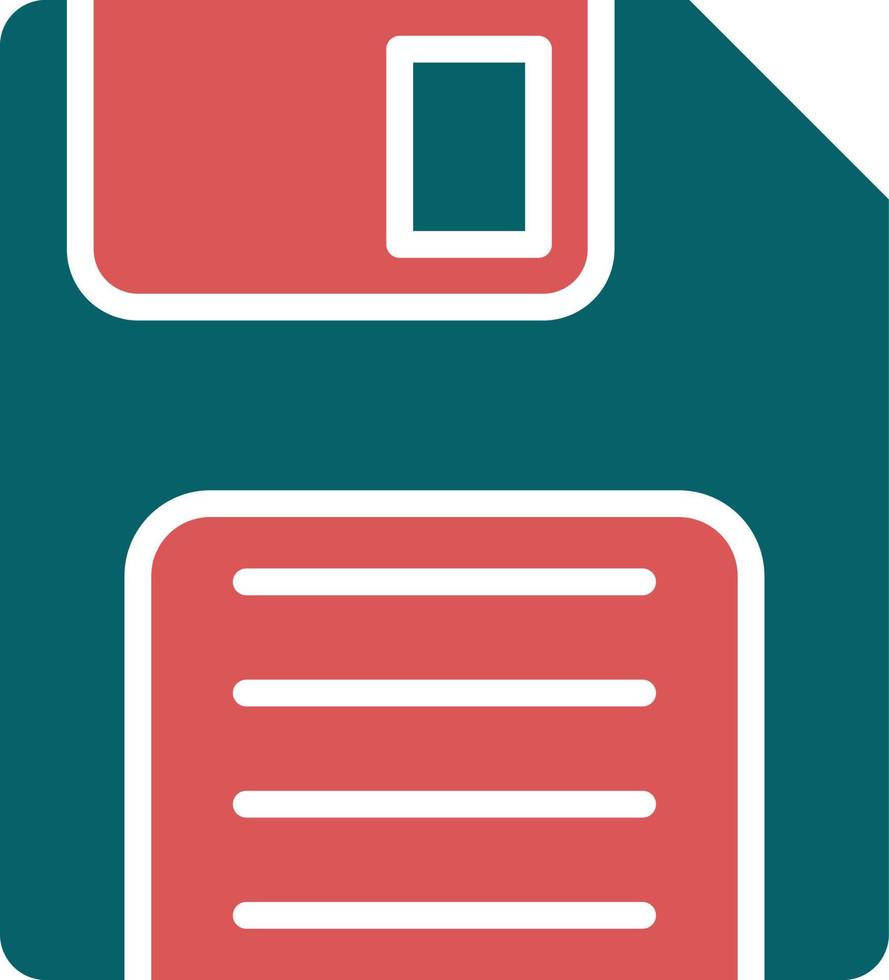 Save Icon Style vector