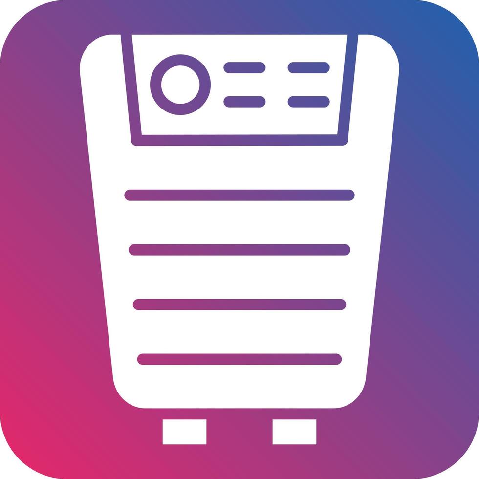 Air Purifier Icon Style vector