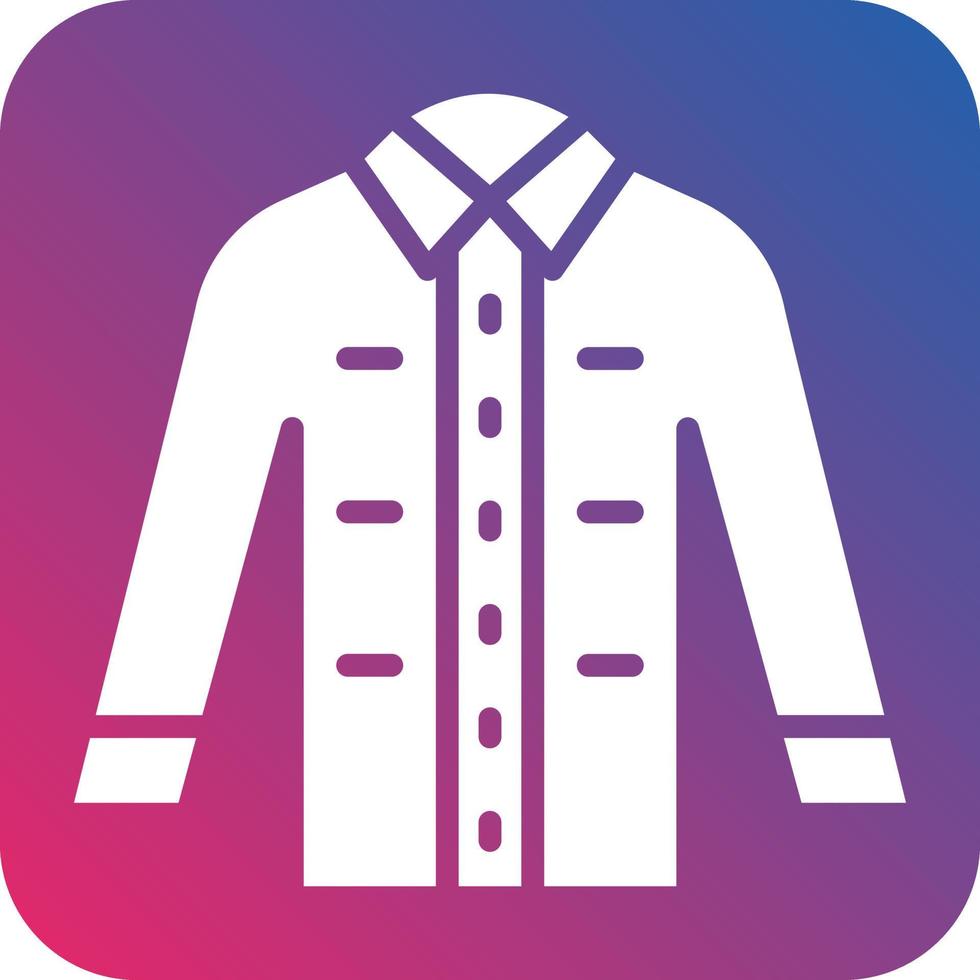 Dress Shirt Icon Style vector