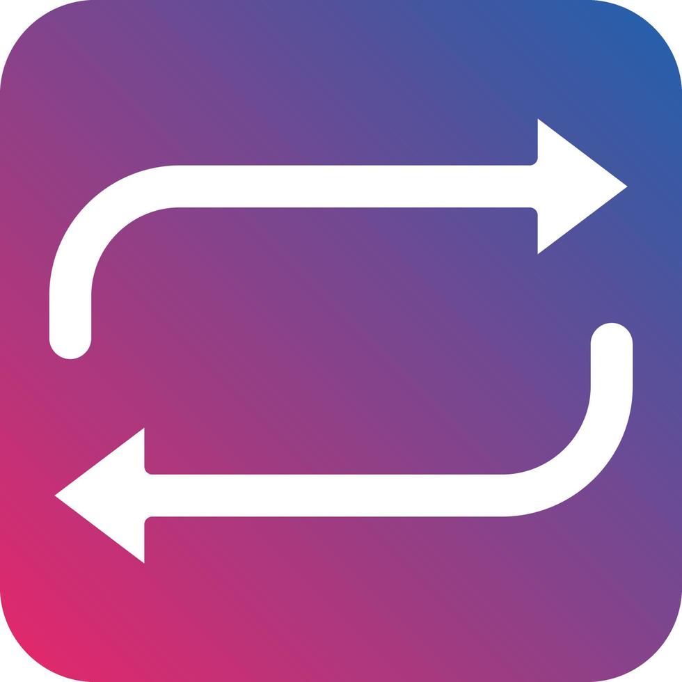 Repeat Icon Style vector